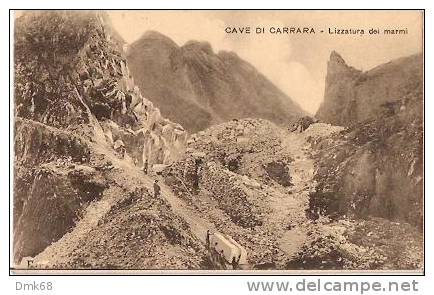 CARRARA ( MASSA ) CAVE - LIZZATURA DEI MARMI - Massa