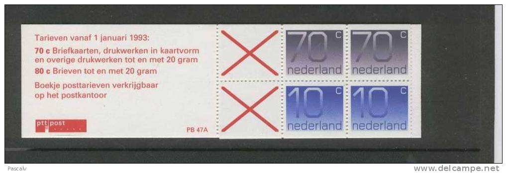 Yvert Carnet C1380Aa (II) PB47A Neuf ** MNH - Postzegelboekjes En Roltandingzegels