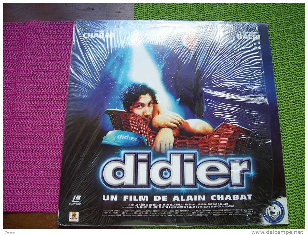 LASERDISC  CDV   °°°   DIDIER AVEC ALAIN CHABAT  + JEAN PIERRE BACRI - Other Formats