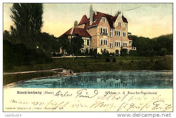 S 181 /CPA   ALLEMAGNE -   STECKLENBERG  HARZ - Thale