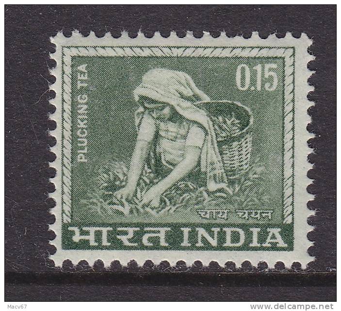 India 412    **  TEA  1965-8 Issue - Unused Stamps