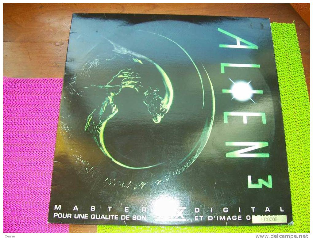 LASERDISC  CDV   °°°   ALIEN   3   THX - Sonstige Formate