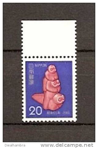 JAPAN NIPPON JAPON NEW YEAR'S GREETING STAMPS HAPPY MONKEYS 1979 / MNH / 1413 · - Nuevos