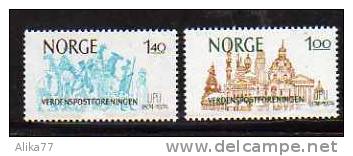 NORVEGE     Neuf **      Y. Et T.  N° 647 Et 648       Cote:  2,25 Euros - Neufs