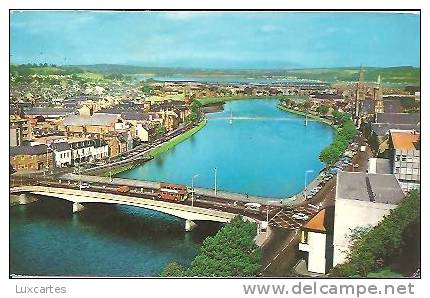 INVERNESS FROM THE CASTLE. - Inverness-shire