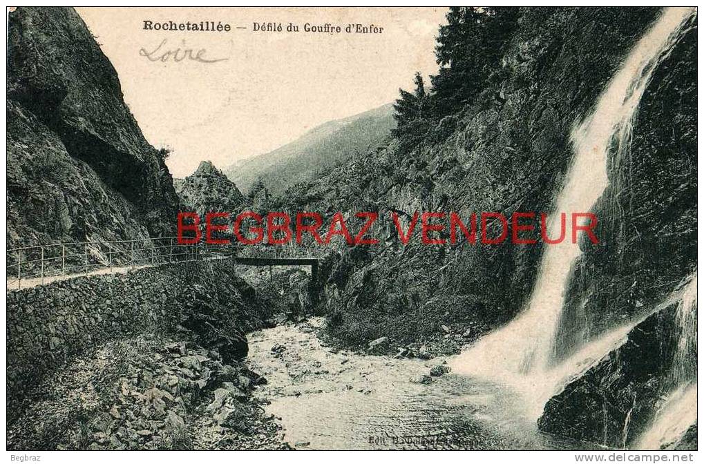 ROCHETAILLEE         DEFILE DU GOUFFRE D ENFER - Rochetaillee