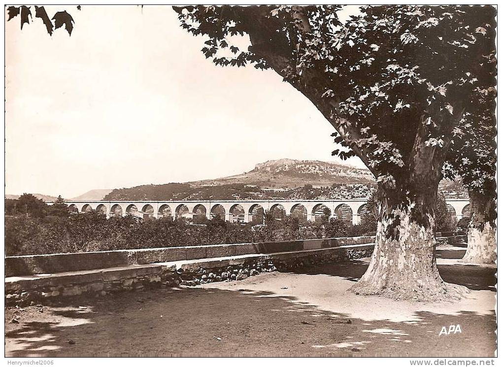 Bédarieux ( Hérault) Le Viaduc Vu De La Perpective - Bedarieux