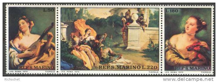 Saint-Marin N° 766 à 768 ** - Unused Stamps