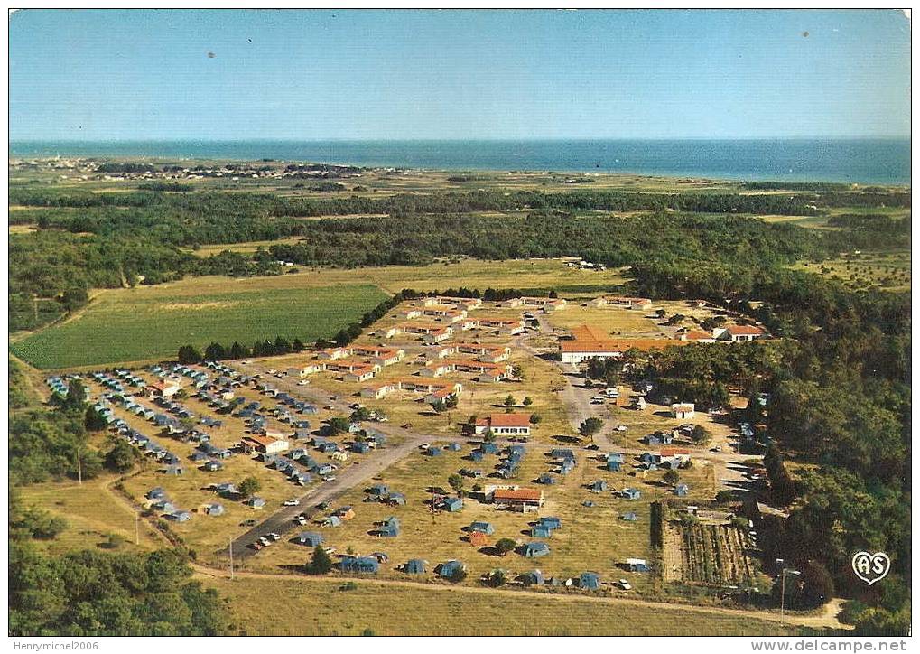 Ile De Ré ( Charente Maritime) Vue Aérienne Du Bois Plage En Ré Village Océanique Camping - Ile De Ré