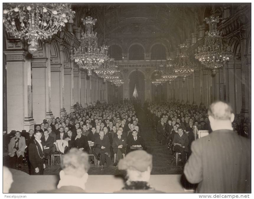 PHOTO PRESSE CONGRES DES MAIRES DE FRANCE 1946 - Autres & Non Classés