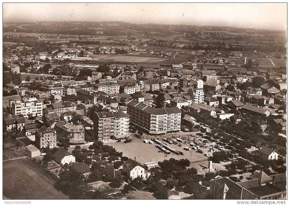 Annemasse ( Haute Savoie) Vue Aérienne En 1959, Photo Cellard - Annemasse