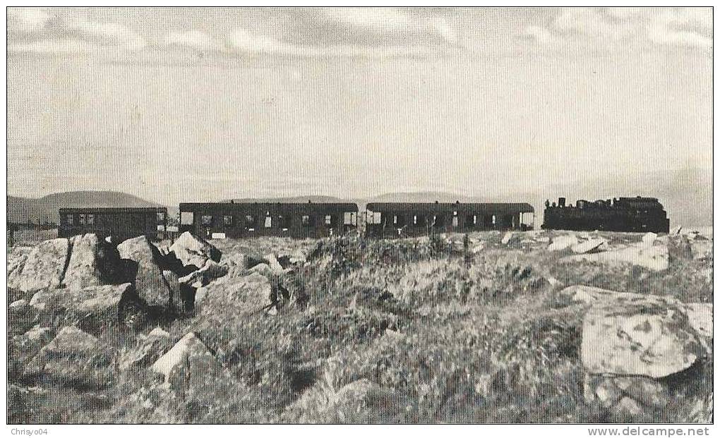 10or  ALLEMAGNE TRAIN AUS DEUTCHTEN LANDEN BROD'EN DIE BROCKENBAHN AUF DER BROCKENKUPPE - Wernigerode