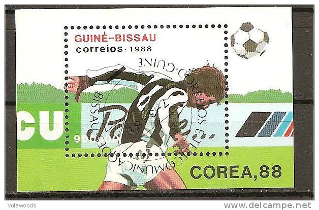 Guinea Bissau - Foglietto Usato: Olimpiadi Di Seul 1988 - Sommer 1988: Seoul