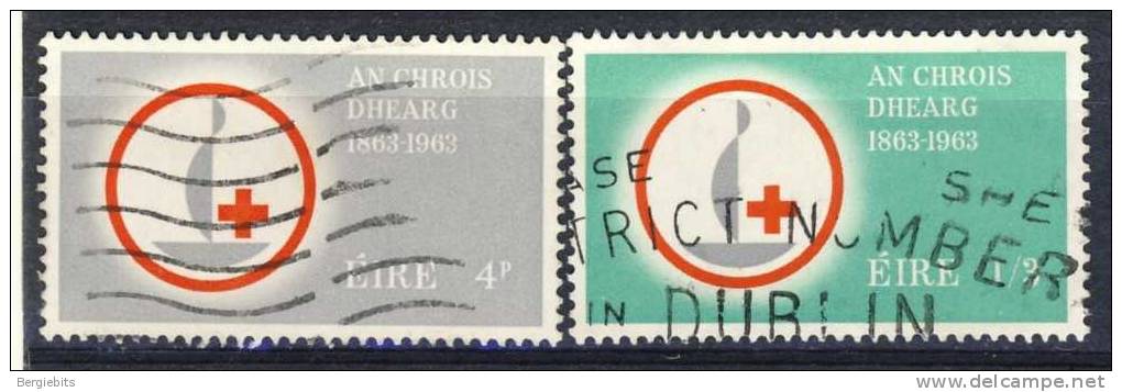 1963  Ireland  Red Cross  Set  VF Used - Used Stamps