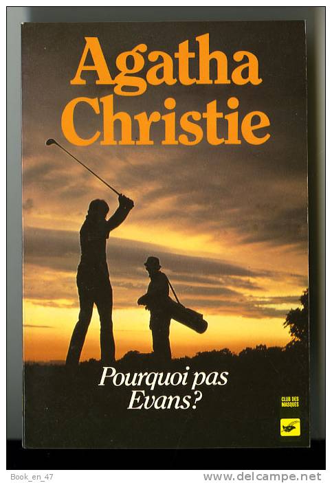 {49411} Agatha Christie " Pourquoi Pas Evans ? ", Club Des Masques N° 9 , 3/1983 ; Golf Golfeur  " En Baisse " - Agatha Christie