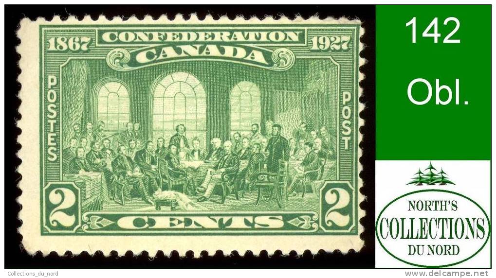 Canada (Unitrade & Scott # 142 - Father Of Confederation) (o) VF - Used Stamps