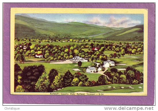 Rutland's Country Club, Rutland Vermont.  1910-20s - Rutland