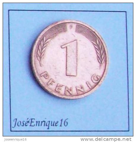1 PEÑIQUE ALEMANIA 1987 - 1 Pfennig