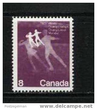 CANADA 1971 MNH Stamp(s) Skating Championship 495 #5600 - Unused Stamps