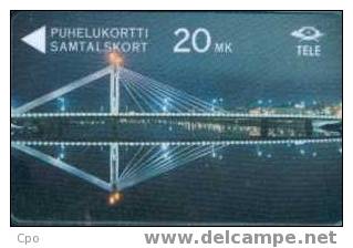 # FINLAND MD21 The Bridge Jatkankynttila 20 Magnetic 07.92 Tres Bon Etat - Finnland