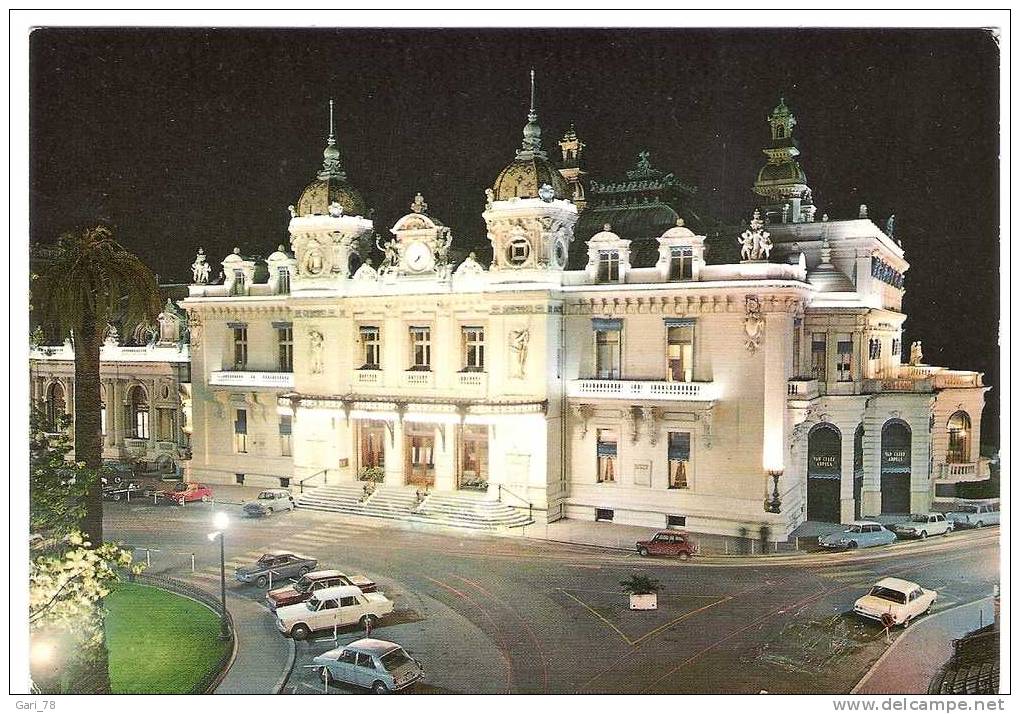 PRINCIPAUTE De MONACO : MONTE CARLO, Les Illuminations Du Casino - Casino