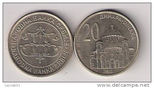 Serbia 20 Dinara 2003. - Servië