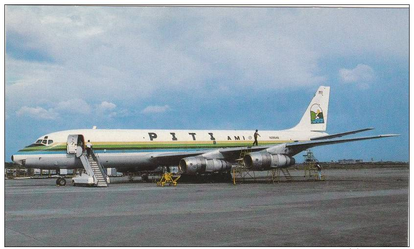 PITI PALAU INTERNATIONAL TRADERS DOUGLAS DC8 F 55 AIRCRAFT (A18698) - 1946-....: Ere Moderne