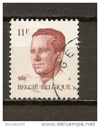 -Belgie  GESTEMPELD  OPC.  NR°  2085  Catw.  0,15  Euro - 1981-1990 Velghe