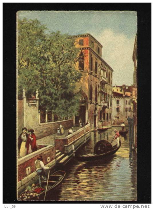 Italia Italiana Italy VENEZIA - RIO VAN AXEL  Series - # 4365 - 8  Pc 20425 - Venezia