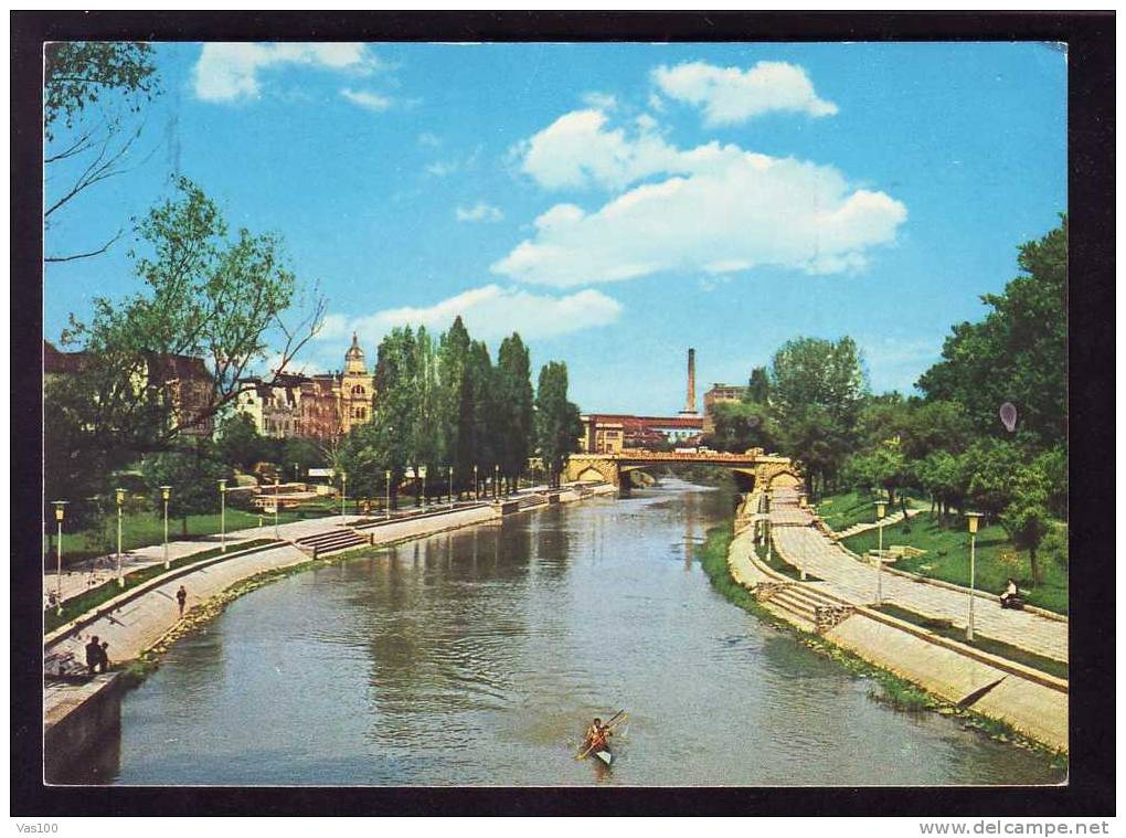 Romania 1975 Postcard Enteire Postal With  Rowing . - Canoe