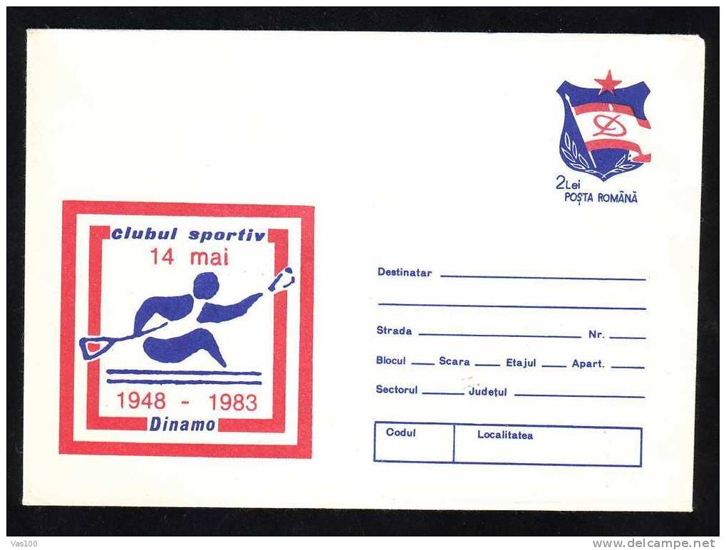 Romania 1983  Postal Stationery With  Rowing Unused . - Kanu