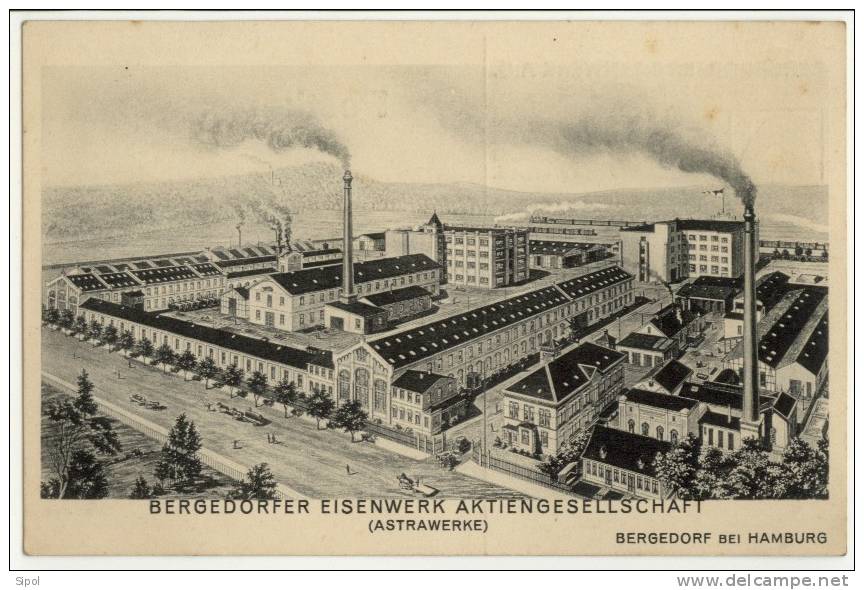 Bergerdorfer Eisenwerk Aktiengesellschaft ( Astrawerke ) - Bergedorf