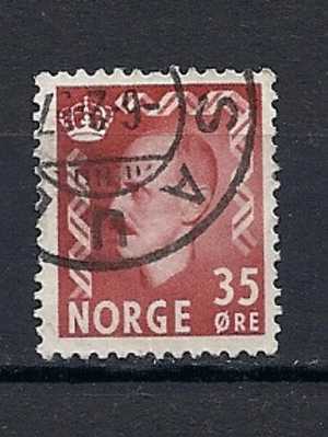 362   Oblitéré    Y  &  T  Norvege  (série Courante Haakon VII) - Used Stamps