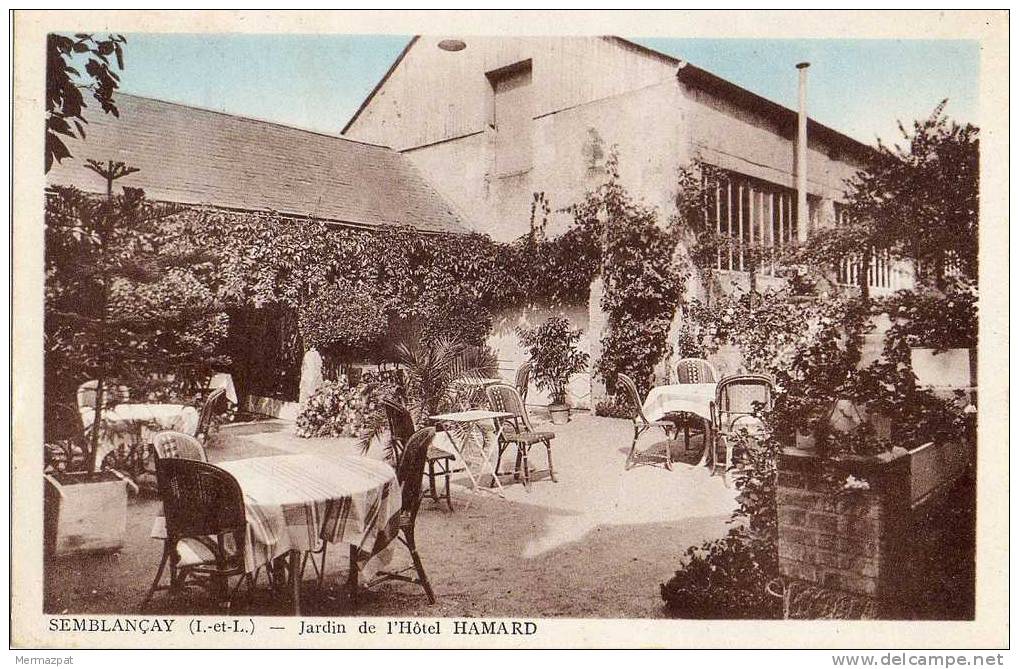 SEMBLANCAY (Indre-et-Loire 37) - Jardin De L´Hôtel Hamard. - Semblançay