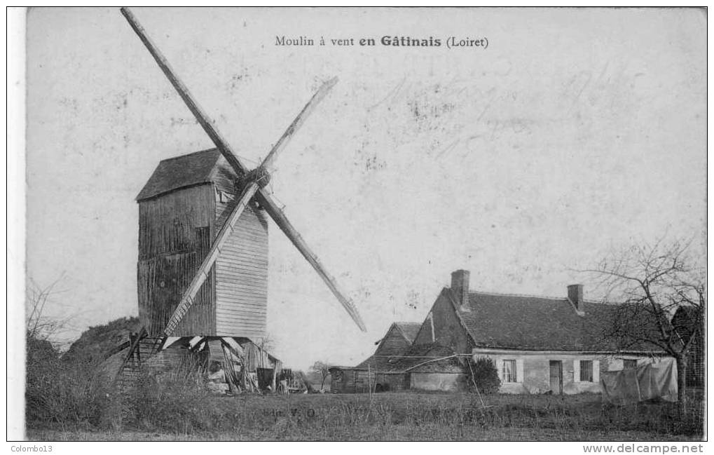 45 MOULIN A VENT  EN GATINAIS ( LADON) - Autres & Non Classés