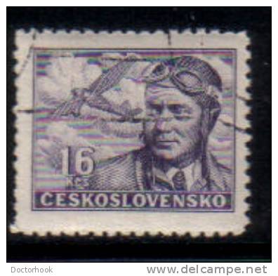 CZECHOSLOVAKIA   Scott #  C 23  VF USED - Luchtpost