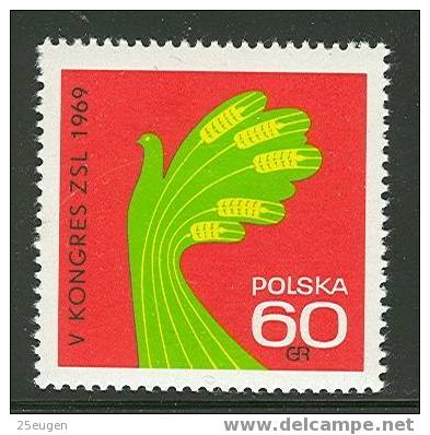 POLAND 1969 MICHEL NO 1907 MNH - Neufs