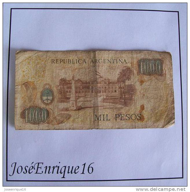 1000 PESOS ARGENTINA - Argentine