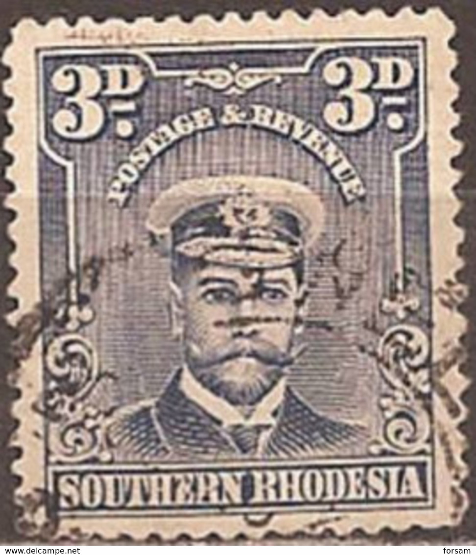 SOUTHERN RHODESIA..1924..Michel # 5...used. - Rhodésie Du Sud (...-1964)