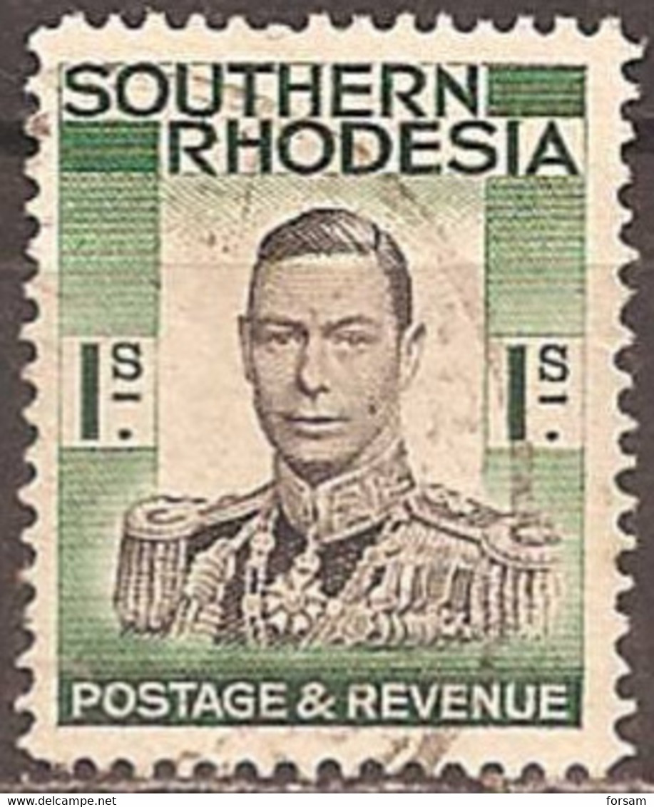 SOUTHERN RHODESIA..1937..Michel # 50...used. - Zuid-Rhodesië (...-1964)