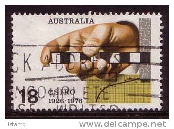 1976 - Australian 50th Anniversary 18c CSIRO Stamp FU - Used Stamps