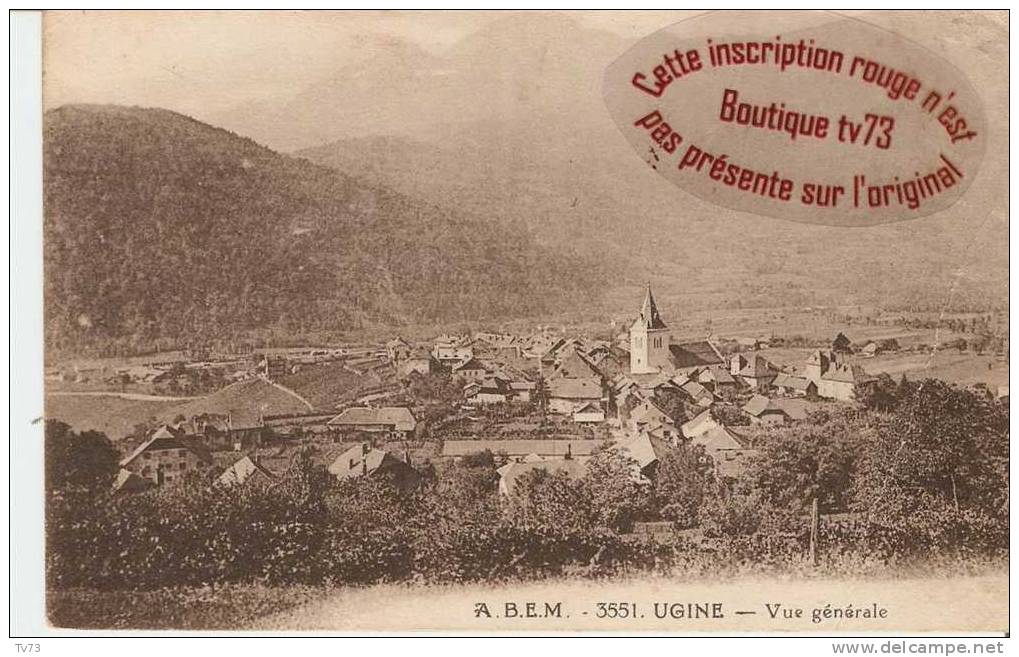 CpG0483 - UGINE - Vue Générale - (73 - Savoie) - Ugine