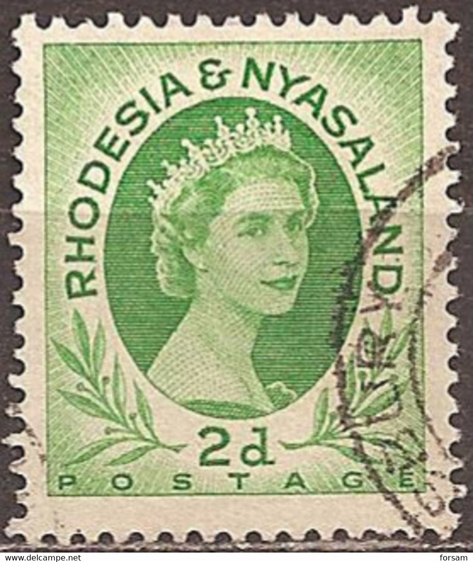 RHODESIA & NYASALAND..1954..Michel # 3...used. - Rhodesië & Nyasaland (1954-1963)