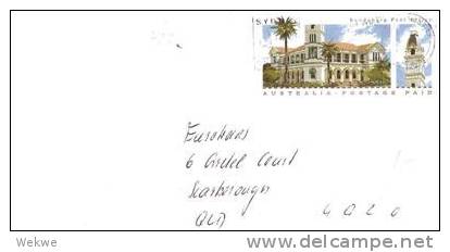 422/ Australien, Ganzsachenbrief,  Bundaberg Postamt - Enteros Postales