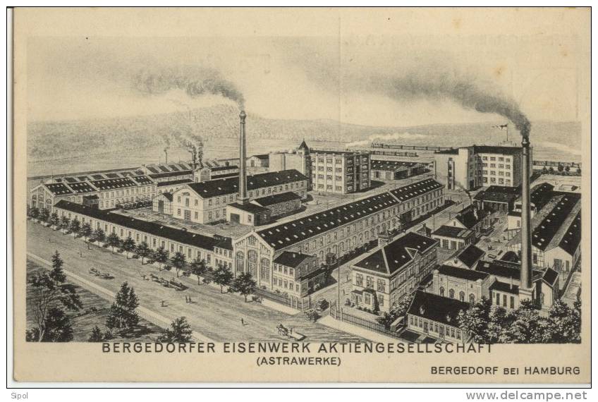 Bergedorfer Eisenwerk Aktiengesellschaft ( Astrawerke) Bergedorf Bei Hamburg - Bergedorf