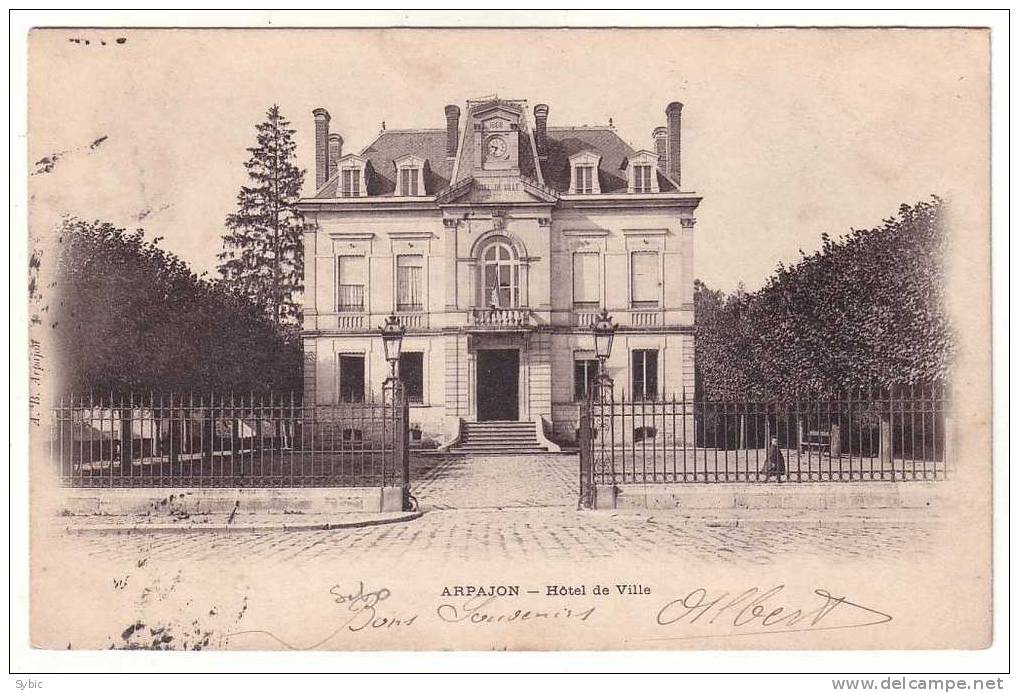 ARPAJON - L'Hôtel De Ville (1903) - Arpajon
