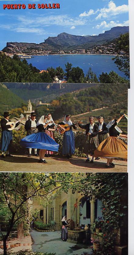 MALLORCA   ( Baleares)    SOLLER    Lot De 9 CPM (idéal Correspondance Vacances !!!) - Cabrera