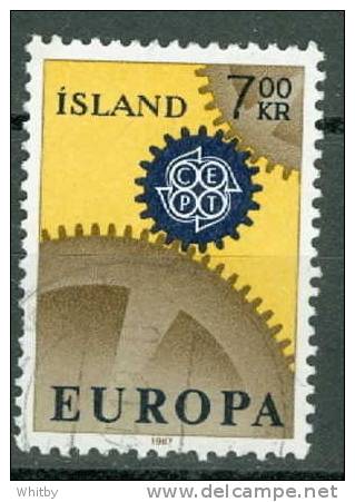 Iceland 1967 7k Europa Issue #389 - Oblitérés
