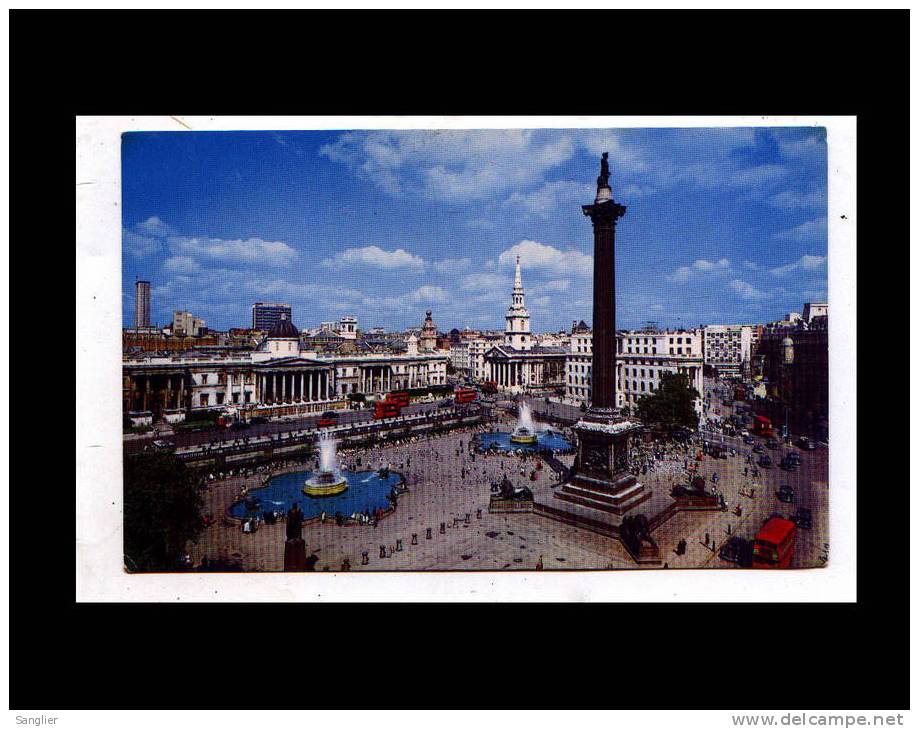 LONDON - TRAFALGAR SQUARE & NELSON'S COLUMN - Trafalgar Square