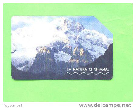 ITALY - Urmet Phonecard/Mont Blanc - Gebirgslandschaften